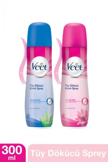 Veet Tüy Dökücü Krem Sprey 150 Ml (2 Adet)