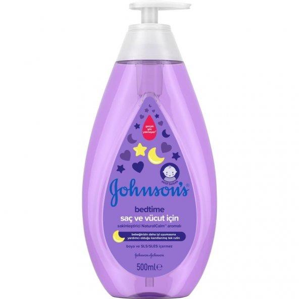 Johnsons Baby Bedtime Saç ve Vücut Şampuanı 500 ml