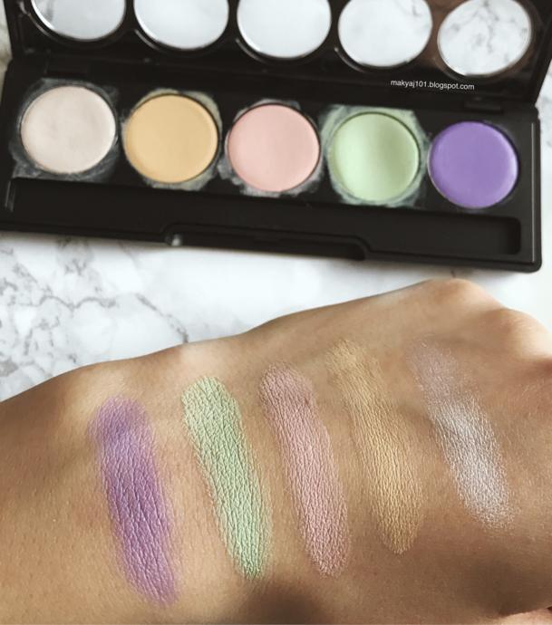 Flormar Camouflage Palette.