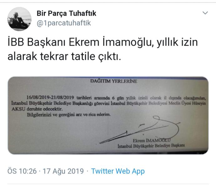 Ekrem İmamoğlu Tartışmaların Odağında: İstanbul Sular Altında Ekrem İmamoğlu Nerede?