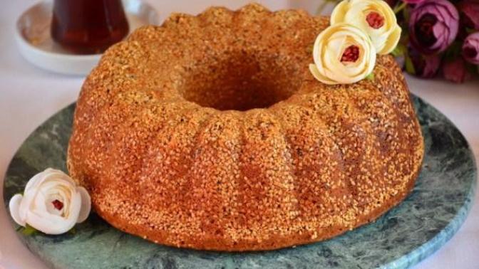 Çayın Yanına Yakışacak Bir Lezzet: Tahinli Susamlı Kek