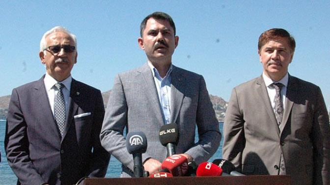 Bakan Murat Kurum: Bodrum'da 1611 Konut ve 4 Otel İnşaatı Durduruldu