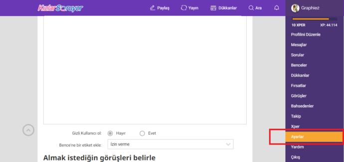 KizlarSoruyor'un Yepyeni Mesaj Sistemi!