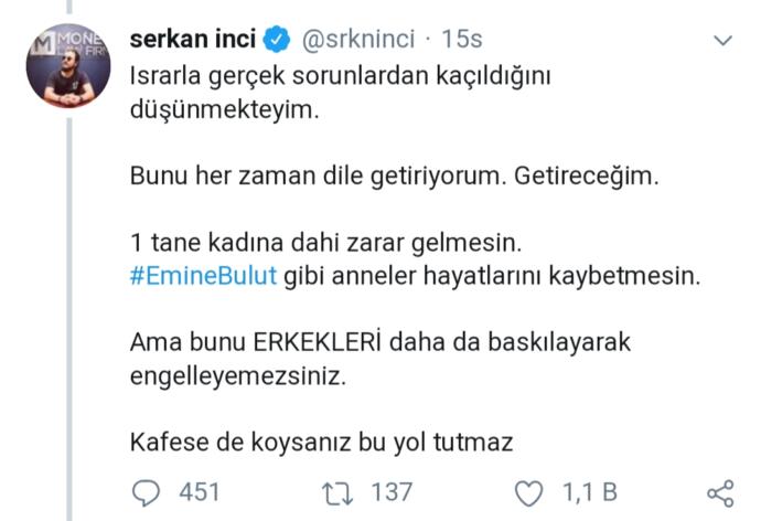 Emine Bulut'un Katledilişine Farklı Bir Tespit: İnci Sözlük Kurucusu Serkan İnci Tartışmaların Odağında