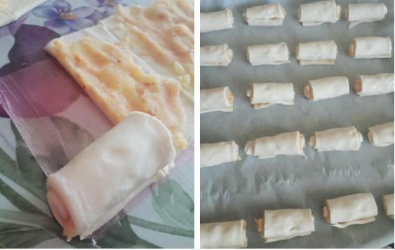 Kısa Sürede Az Malzemeyle Hazırlayabileceğiniz Pratik Bir Tarif: Patatesli Milföy Rulo Börek!