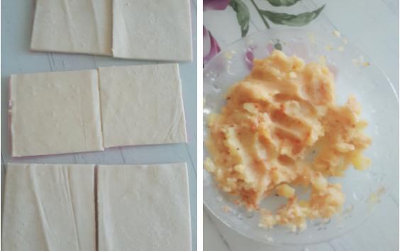 Kısa Sürede Az Malzemeyle Hazırlayabileceğiniz Pratik Bir Tarif: Patatesli Milföy Rulo Börek!