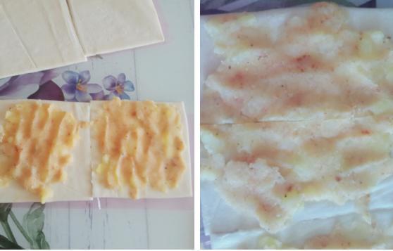 Kısa Sürede Az Malzemeyle Hazırlayabileceğiniz Pratik Bir Tarif: Patatesli Milföy Rulo Börek!