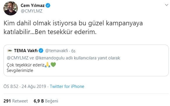 Cem Yılmaz Fidan Kampanyası Hakkında!