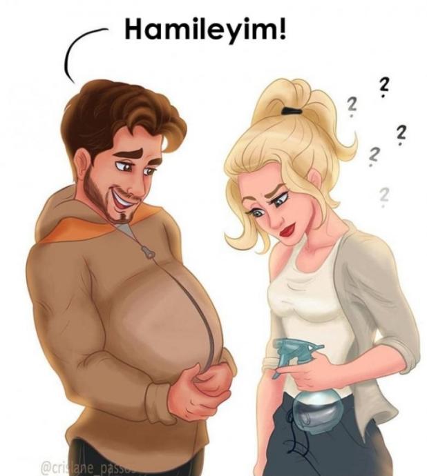 Aynı Evi Paylaşan Sevgililerin Yaşadığı Eğlenceli Anların Anlatıldığı Harika Çizimler!