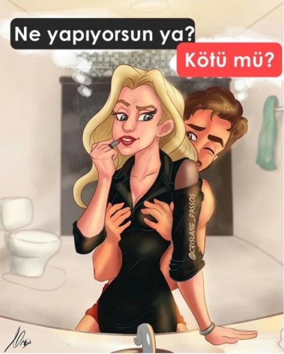 Aynı Evi Paylaşan Sevgililerin Yaşadığı Eğlenceli Anların Anlatıldığı Harika Çizimler!