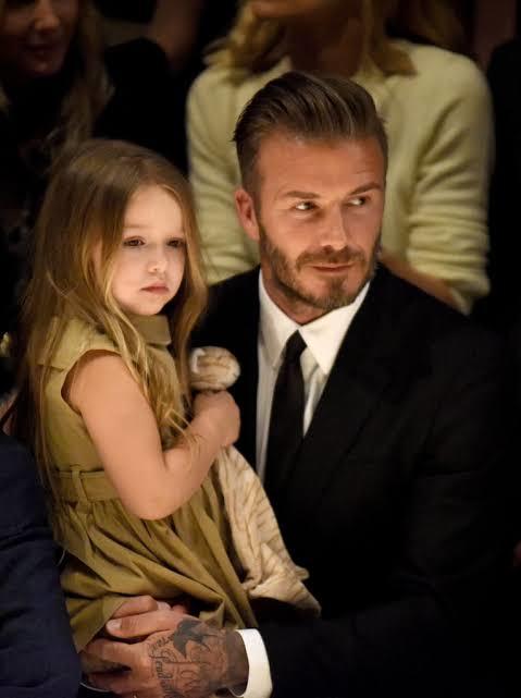 Bir baba olarak; David Beckham