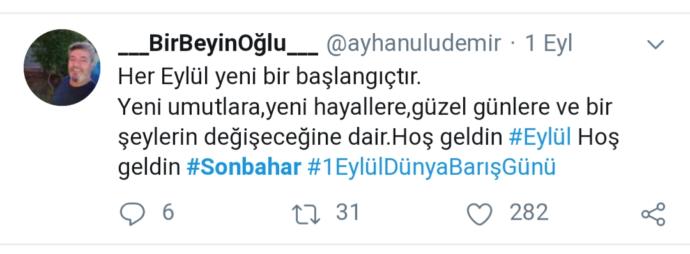 Twitter Aleminin Sonbahar Temalı Tweetleri ile Merhaba Sonbahar
