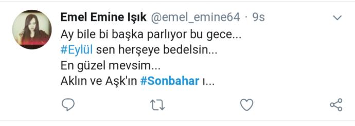 Twitter Aleminin Sonbahar Temalı Tweetleri ile Merhaba Sonbahar