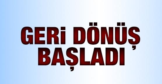 geri dönüş