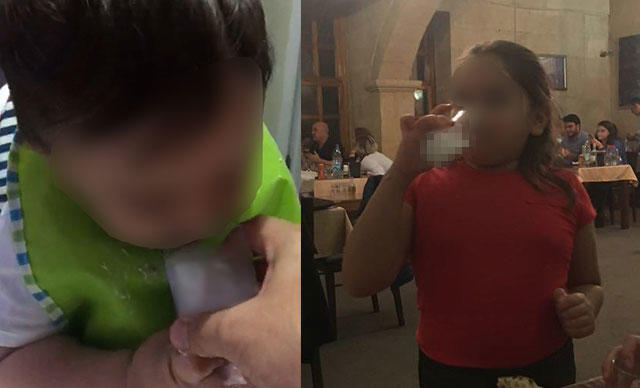 Olmaz Olsun Böyle Anne-Baba: 2.5 Yaşındaki Çocuğa Alkol İçirip Fotoğraf Çektiler
