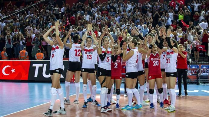 Türkiye'nin Yarı Finaldeki Rakibi Polonya Oldu (2019 Avrupa Kadınlar Voleybol Şampiyonası)