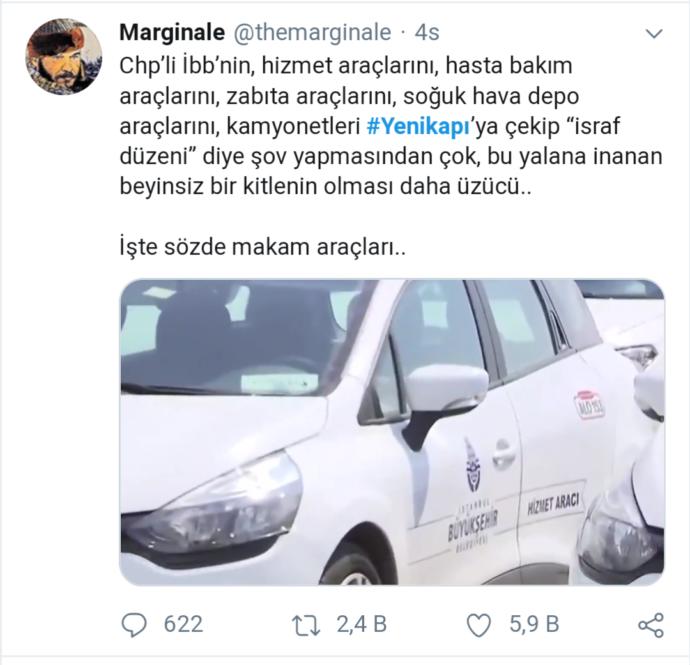 Twitter'ın Gündemi İsraf Hashtag: #yenikapı