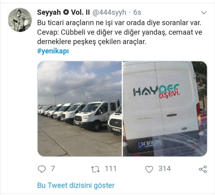 Twitter'ın Gündemi İsraf Hashtag: #yenikapı