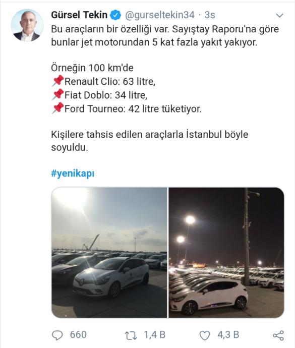 Twitter'ın Gündemi İsraf Hashtag: #yenikapı