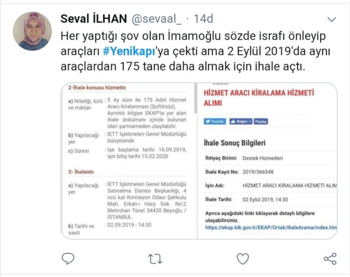 Twitter'ın Gündemi İsraf Hashtag: #yenikapı