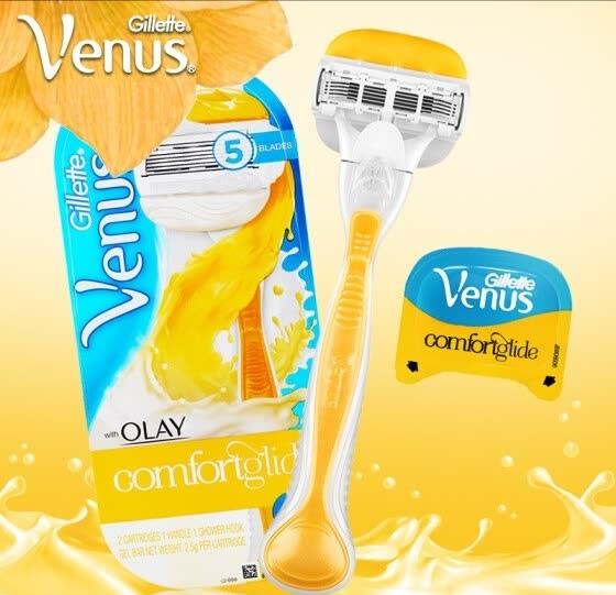 Sadece Özel Günlerde Değil, Her Gün Pürüzsüzlük İçin Gillette Venus Comfortglide Olay Kullanın!