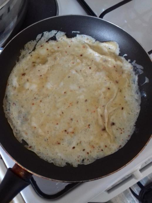 Nefis Kahvaltılık Tarifim🍳:Salamlı Omlet