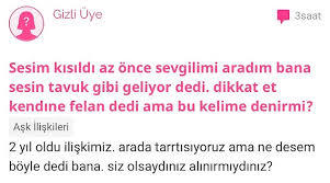 Tavuk sesli kızlar, bana ulaşın.
