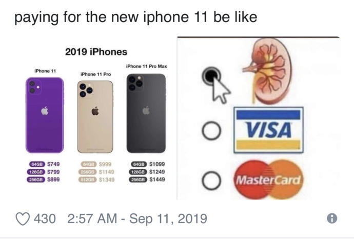 iPhone 11 Piyasaya Düşmeden, Dalga Konusu Olarak Gündeme Düştü!