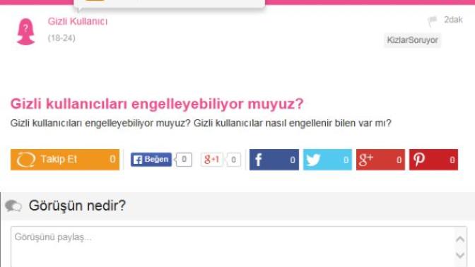 Gizli Kullanıcıyı Engellemek Mi? Nasıl Yani?
