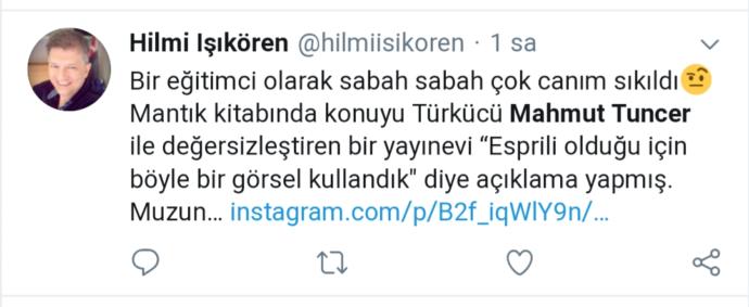 Mantığı Alt Üst Olan Twitter Kullanıcılarının Garip Tartışması: Mantık ve Mahmut Tuncer