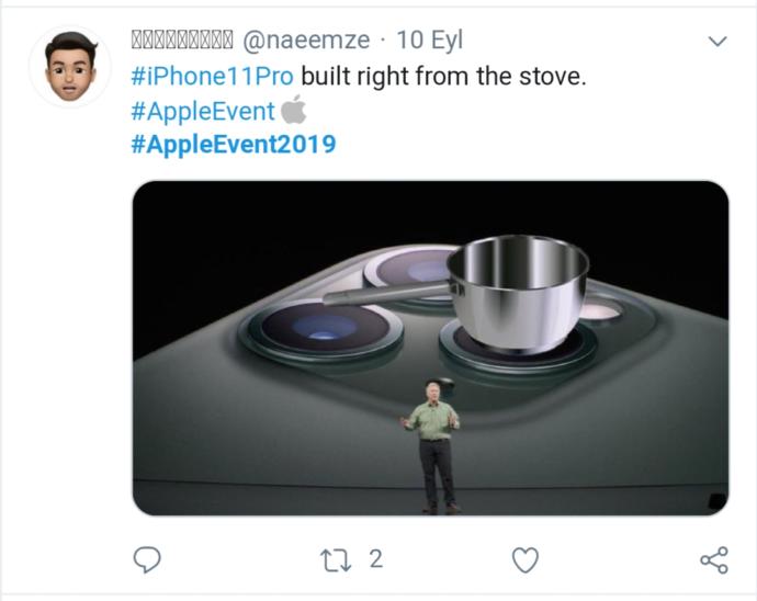 iPhone 11'in Kamera Tasarımını Diline Dolayan Twitter Kullanıcılarının Komik Tweetleri