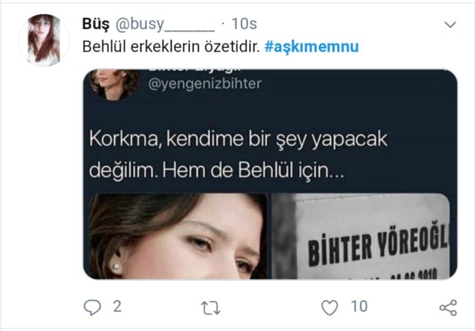Aşk-ı Memnu'nun 10. Final Bölümünü Heyecanla Bekleyen Twitter Kullanıcılarının İlginç Tweetleri