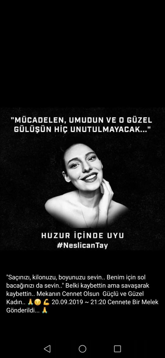 Neslican Tay Hayatını Kaybetti