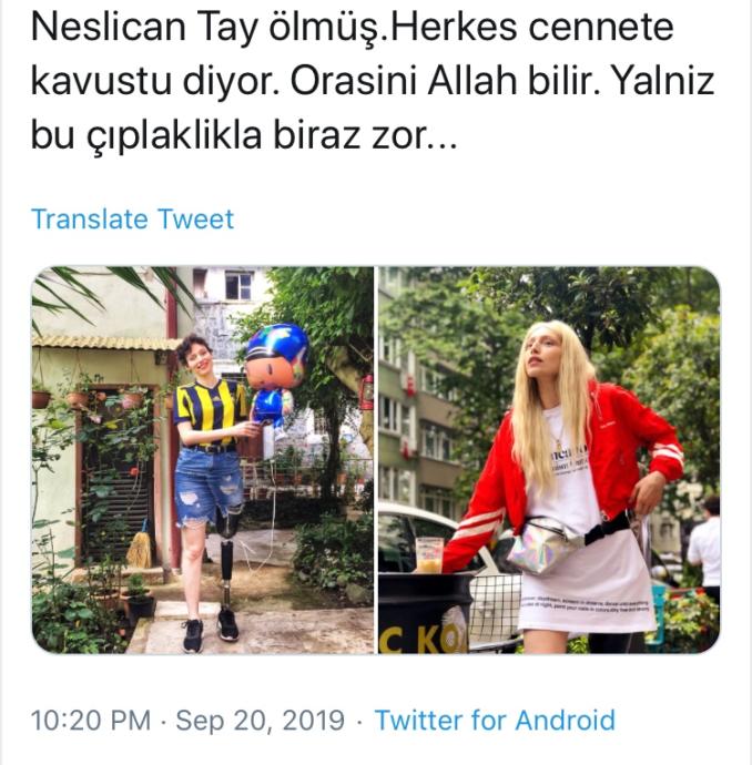 Bazı İnsanlar O Kadar Güzel Mücadele Eder ki, Hiç Yenilmez Zannederiz: Neslican’dan Bize Kalanlar!