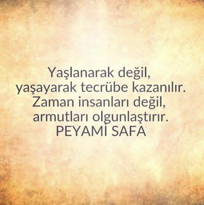 Zaman Meyveyi mi Olgunlaştırır, İnsanları mı?