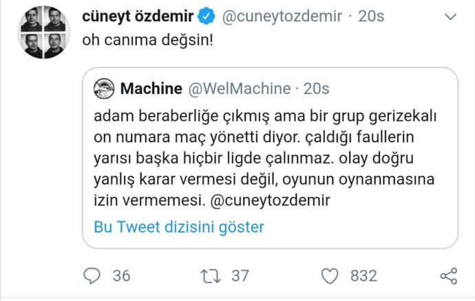 Galatasaray-Fenerbahçe Derbisi Sonrası Cüneyt Çakır Cüneyt Özdemir Oldu, Twitter'da Komik Diyaloglar Yaşandı!