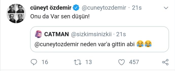 Galatasaray-Fenerbahçe Derbisi Sonrası Cüneyt Çakır Cüneyt Özdemir Oldu, Twitter'da Komik Diyaloglar Yaşandı!