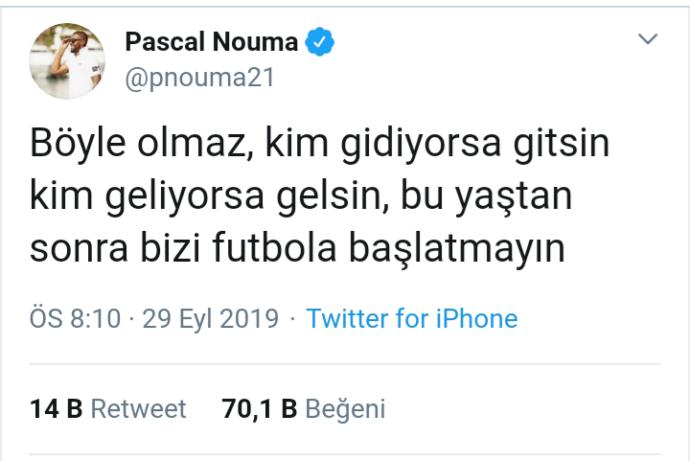 Pascal Nouma: Bu Yaştan Sonra Futbola Başlatmayın!