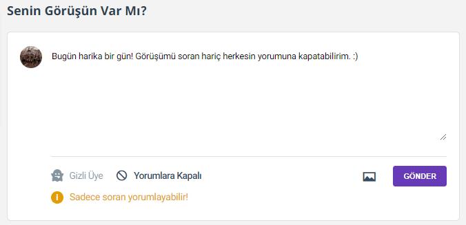Son Güncellemeyle Konu Etiketi Önerileri Alabilir, Görüşlerinizi Yoruma Kapatabilirsiniz!