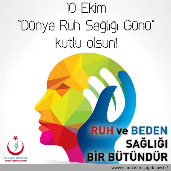 10 Ekim Dünya Ruh Sağlığı Günü!