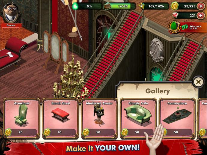 Addams Family Mystery Mansion Mobil Cihazlara Çıktı!