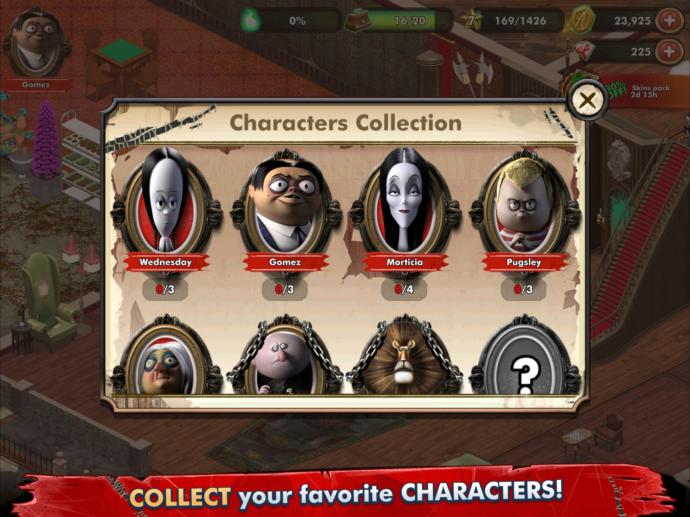 Addams Family Mystery Mansion Mobil Cihazlara Çıktı!