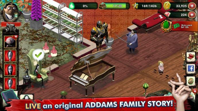 Addams Family Mystery Mansion Mobil Cihazlara Çıktı!