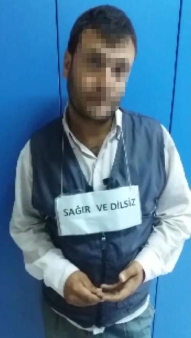 Sağır ve Dilsiz Taklidi Yapan Dilenci