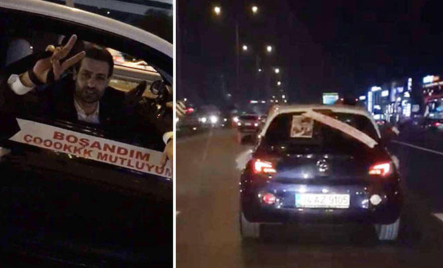 Gelin Arabası Değil Boşanma Arabası!