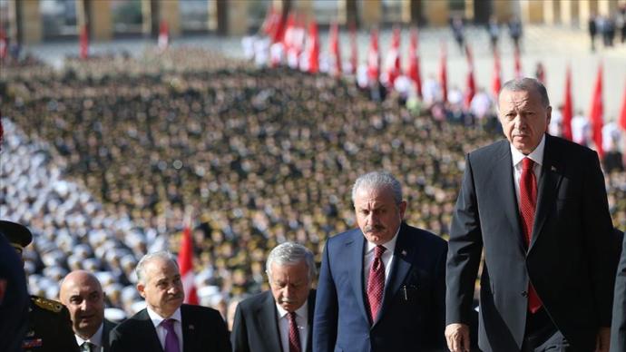 Erdoğan Anıtkabirde