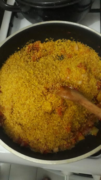 Dumanı Üstünde Tane Tane Tavuklu Bulgur Pilavı Yapıyoruz!