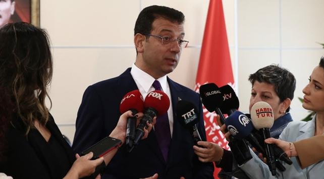 İBB Başkanı Ekrem İmamoğlu