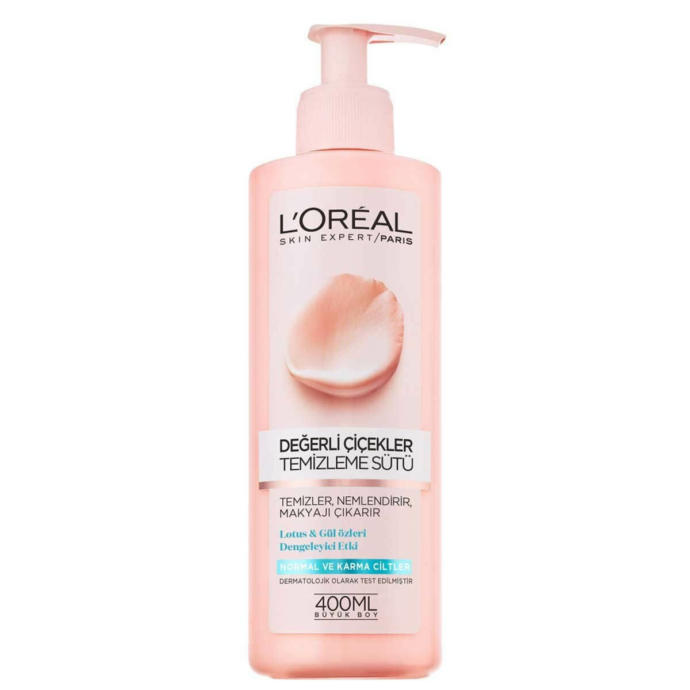 L’Oréal Paris Değerli Çiçekler Temizleme Sütü