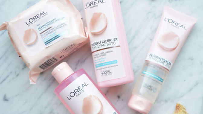 Ürün İncelemesi: L'Oréal Paris Değerli Çiçekler Makyaj Temizleme Serisi Hakkındaki Yorumlarım
